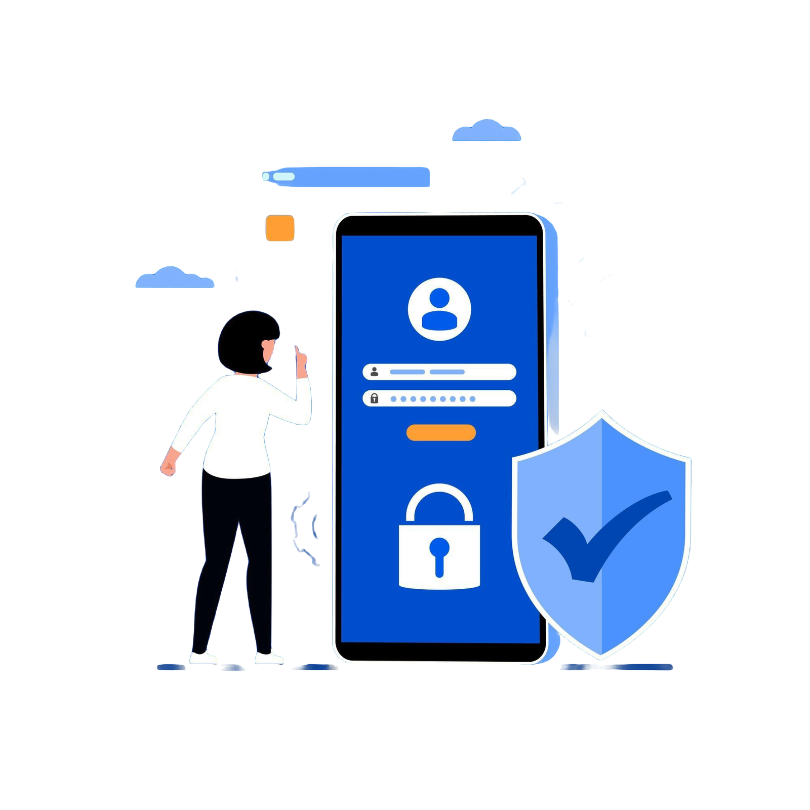 Student Login Illustration